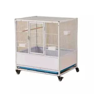 새장 앵무새 조류하우스 양면 케이스 스틸 배변판 집