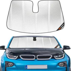 BMW i3 2014-2022용 피게니우스 윈드실드 선쉐이드 반사 알루미늄 필름 전면 유리창 - BLABLOCK