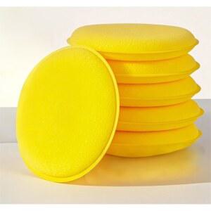 오토라고 4인치 폼 어플리케이터 패드, 자동차 왁스용 초소프트 타이트 셀 스펀지, 폴리쉬, 타이어 드레싱, 인테리어 프로텍터 u2013 재사용 가능한 디테일 패드 (6)