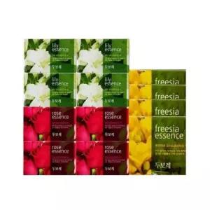 루미나D 두보레 해피바스 모이스춰라이징 바 세수비누 4개입