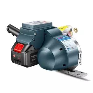 충전식 자동 리턴 트랙 가죽절단기 천 의류 원단절단기 기계 스마트재단기