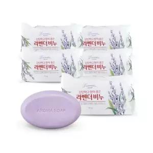 루미나D 비누 동서씨앤지 향이 좋은 라벤더 세수 150g 5개
