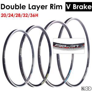 알루미늄 합금 이중 레이어 림, 자전거 V 브레이크, MTB 사이클링 부품, 맞춤형 가능, 24 인치, 26 27.5 70