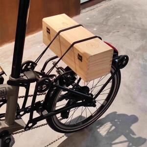 브롬톤 리어랙용 접이식 자전거 탄성 로프 1쌍, A, C, P, T, G 라인용 타이잉 풀링 스트랩