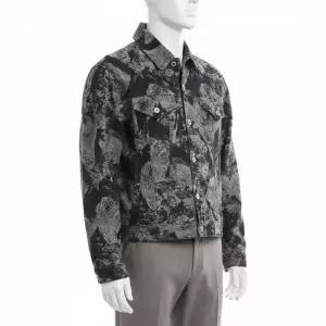 ICECREAM 아이스크림 26SS 콘 스탭프 데님 트러커 자켓 그레이 IC25446