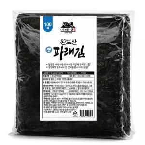 26년 완도산 햇 파래김 100매