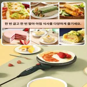 두우둥 크레이프만들기 기계 메이커 와플팬 크레이프