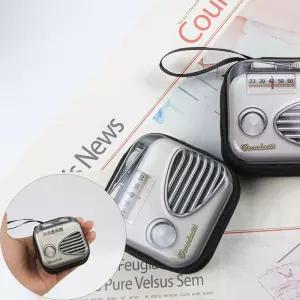 USB 하드 파우치 이어폰 케이블파우치 빈티지 미니 동전케이스