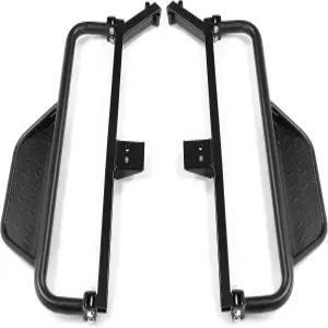 KUAFU 너프 바 러닝 보드 2018 2019 클럽 카 온워드 골프 카트 드롭 다운 사이드 스텝 브래킷 좌우 스틸