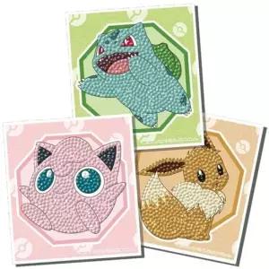 스티커보석십자수 포켓몬스터 - 안녕 친구들 (3종 스티커) (보석십자수)