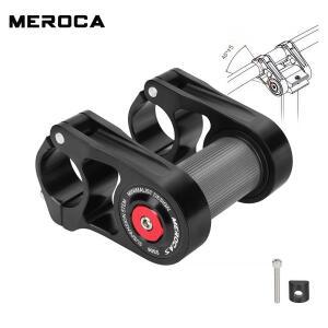 MEROCA SS06 접이식 자전거용 서스펜션 더블 스템 25.4mm 진동 댐핑 20-25mm 트래블 다혼/412/SP18용