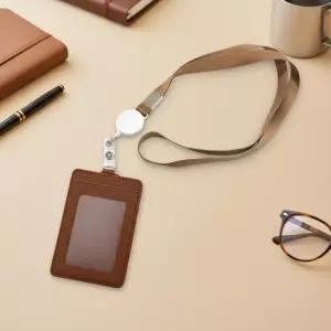 사무실필수 카드지갑 릴홀더목걸이 사원증케이스 휴대간편 출입카드보관