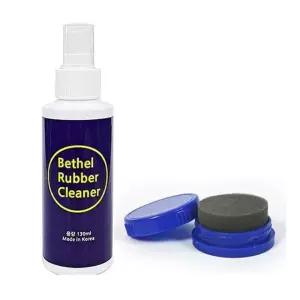 러버 탁구 크리너 스폰지 탁구채클리너 세트 130ml 세정제 라켓