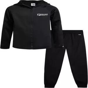 필라 보이즈 운동복 - 2피스 운동용 트리코트 풀 집 트랙 재킷과 조거 스웨트 팬츠 남성용
