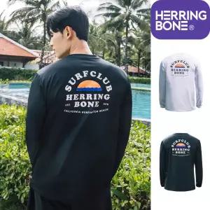 남자 세미 루즈핏 긴팔 래쉬가드 스윔웨어 빅사이즈 수영복 비치웨어 상의 RI375M - RI375 레인썬셋 229983