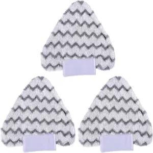 상어 트 어웨이 S3973D S5003D S6001 S6002 S6003 3973WM S5001 S5002용 KEEPOW 3팩 삼각형 스팀 걸레 패드