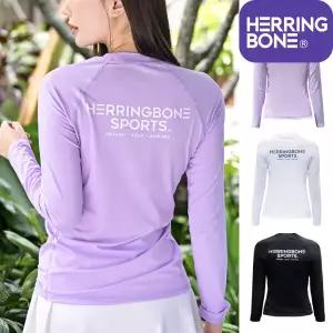 여성 레귤러핏 긴팔 래쉬가드 수영복 상의 빅사이즈 비치웨어 RI378W - RI378 긴팔레귤러 2299848 헤링본 J