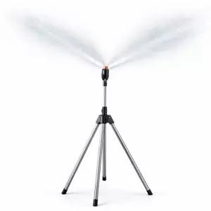 360도 회전 삼각대 스프링클러 정원 잔디 자동 물분사 호스 연결