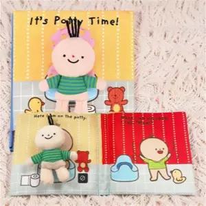 3개월 아기 책 헝겊책 장난감 바스락 촉감 놀이 청각 자극 배변습관 입체