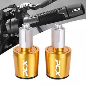 PCX 22mm 오토바이 핸들 바 그립 엔드 캡 플러그 혼다 125 150 2010-2020 2021 모든 연도