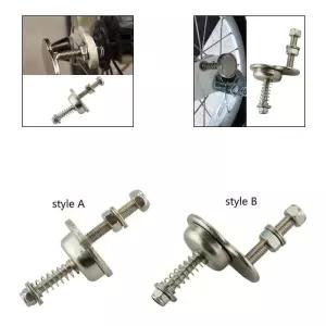 접이식 자전거 자석 버클 견고하고 가벼운 전문가용 안티 루즈 홀더 교체 부속품