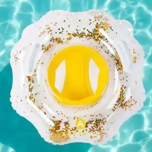 9개월 아기 튜브 보행기 물놀이 그늘막 등받이 야외 유아용 두돌 안전로프 포함