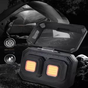 로보크 모듈형 벽면 LED 조명 충전식 캠핑 야외 걸이형 이중 라이트