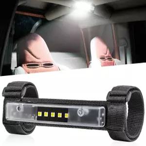 오프로드타운 UTV 실내 돔 라이트 유니버설 롤 바 마운트 LED 유틸리티 케이지 랩어라운드 오버헤드 RZR