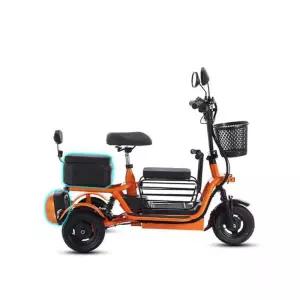 세발전기자전거 3인용 접이식 전동 가정용 애견 동반