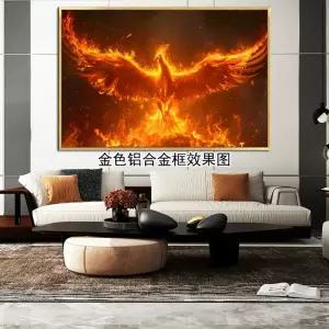 터 그림 침실 대형 거실 매장 패브릭 가림막 가림천 벽장식 무늬 카페 1