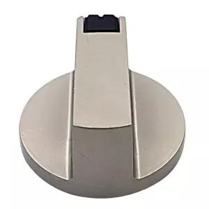 A50F-스토브 핸들 6Mm 아연 합금 제어 손잡이 오븐 스위치 범용 실버 가스에 적합