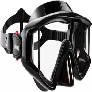 성인 및 청소년을 위한 에이젠드 다이빙 마스크 - 스노클링 스쿠버 프리다이빙 수영을 메쉬 백이 포함된