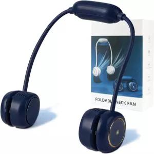 크로마블룸 넥 선풍기 블레이드리스 개인용 부드러운 지지대 가벼운 부담감 3단 5시간 초조용한 냉각 미니