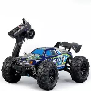 빠른 RC카 입문용 무선 4륜 조종 고속 오프로드 연그린 60km/h (배터리1개)