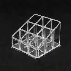 립스틱 9칸 투명 정리 케이스 화장품 립밤 립글로스 립틴트 보관 분리 거치 서랍