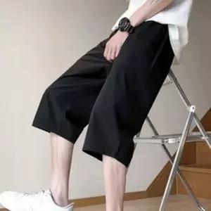 밴딩 7부 쿨링 남성 여름 팬츠 트레이닝 바지 아이스