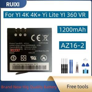RUIXI AZ16-2 4.35V 1200mAh 배터리 (미 YI 4K Yi Lite 360 VR 스포츠 카메라용)