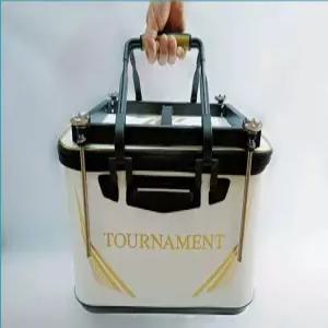 겟바위 낚시 밑밥통 리프팅 소형 거치대 버킷 접이식 하드 튜바 선상 스몰 바칸 살림통