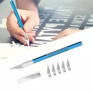 자동차 랩 비닐 종이 커터 틴팅 정밀 펜 나이프 블레이드 탄소 스티커 공예 취미 필름 벽지 절단 도구