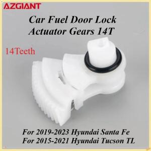 호환상품 Azgiant 자동차 연료 문 잠금 액츄에이터 기어 14T 현대 호환 산타페 2019-2023 Tucson TL 차량
