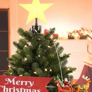 아우얼스룸 트리오너먼트 움직이는 트리탑별 크리스마스장식