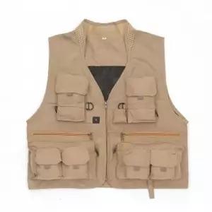 레저조끼(브라운) 멀티포켓 낚시조끼/한정판매 엑티브 (XXL)