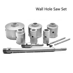 호환  시멘트 돌 벽돌 벽 드릴링 콘크리트 벽 구멍 오프너 초경 전기 해머 드릴 도구에 대한 에어컨 구멍