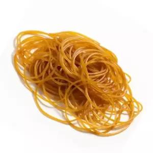 고무줄 노랑 밴드 정리 공예재료 만들기 다용도 (100개입)