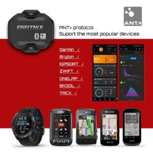 엔핏닉스 TM100 스피드 케이던스 듀얼 센서 ANT+ 블루투스 프로토콜 자전거 컴퓨터 속도계 가민 XOSS IGPSP