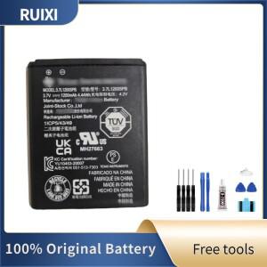 RUIXI L1200SPB 3.7V 1200mAh 배터리 (텍사스 인스트루먼트 TI-84 CE CX CAS 그래핑 계산기용) + 도구