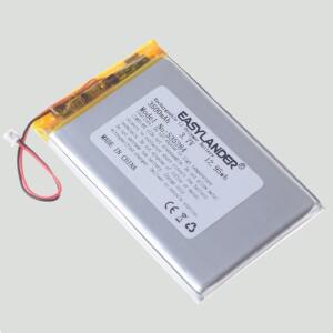 JST1.25 2P 3.7V 3500mAh 535284 충전식 리튬 폴리머 배터리