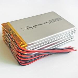 리튬 폴리머 충전식 배터리 405080 이온 셀 Mp3 GPS PSP 태블릿 PC 패드 MID DVD 보조배터리 3.7V 2500mAh