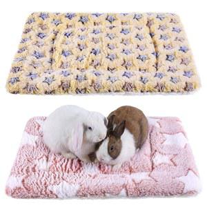 아포짓틴 2팩 담요 침대 포근한 매트 토끼 부드럽고 11 침대 토끼 기니피그 햄스터 가능한 따뜻한 작은 동물 고슴도치용 플러시 세탁 인치 친칠라