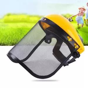 얼굴보호기 안전 제초작업 안면보호구 보호망 캡모자